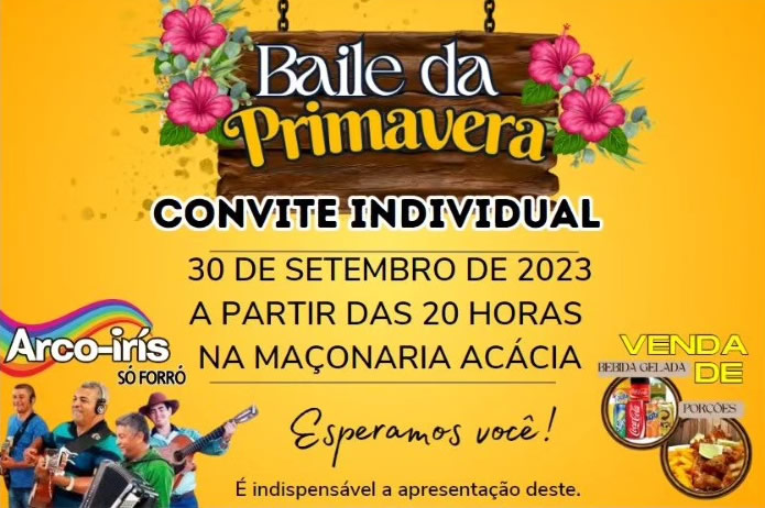  Baile da Primavera 2023: O Grande Baile do Sócio Acontece no Dia 30 de Setembro